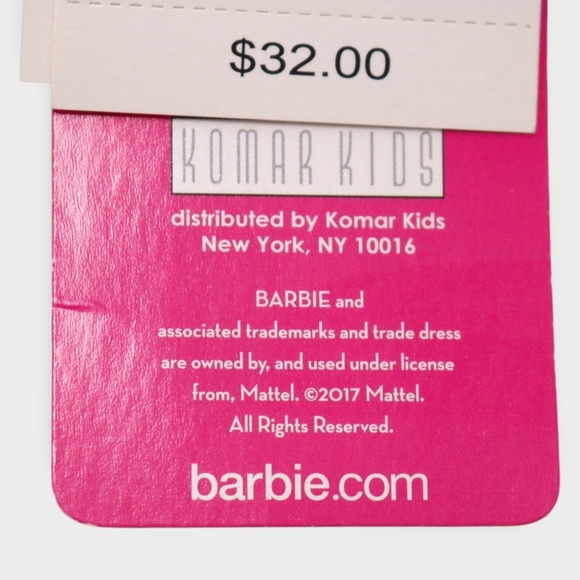 Girls Barbie Night Time Tee Shirt Size 6/6x With Matching Barbie Shirt - Picture 5 of 5